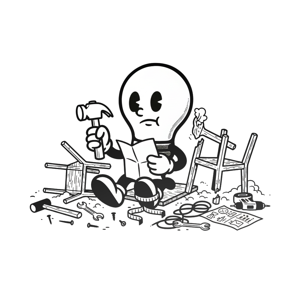 Frustrated character